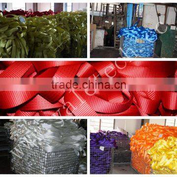 polyester webbing for bags in webbing sling web sling lift belt lifting sling CE TUV GS certified