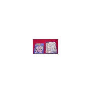 Tin box double 12set