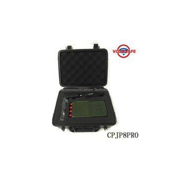 Portable 8 Antenna 3G 4G Cell Phone Jammer, GPS Jammer, Portable Mobile GSM Signal WiFi Mobile Jammer
