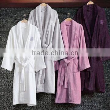 hot sell velvet bathrobe 2014