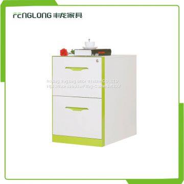 Modern style new design high quality factory direct sale 2 drawer filing cabinet