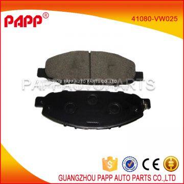 front ceramic brake pads for japanese nissan urvan oem 41080-VW025