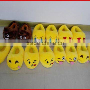 Cute and custom Adult emoji slippers