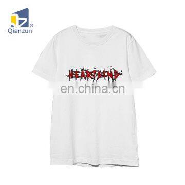 China wholesale 100% cotton printed custom men t shirts