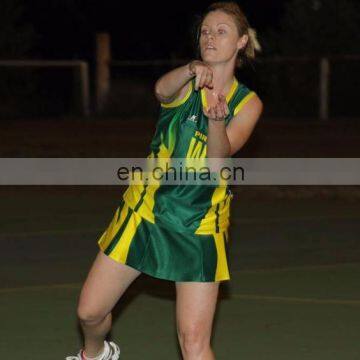 Sublimated Netball Dress,A line netball dress,Team wear Netball uniform