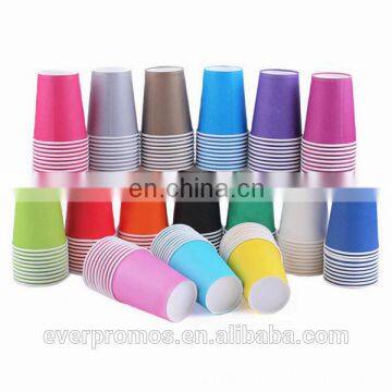 Colorful Cheap Paper Cups Disposable Party Paper Cups Factory Wholesaler Paper Cop