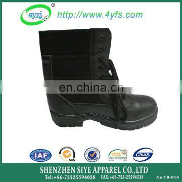 new arrival men military tactical boots with zipper for army