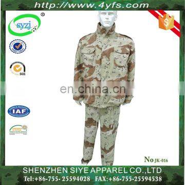 Military Style Army Desert Camo Uniform 3 Color Desert Jacket