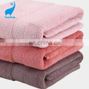 Comfortable High Grade 100% Cotton Bath Towel 70x140 Cm