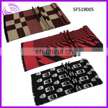 Style High Quality Comfortable Plain Color Fashion Men's Modal Scarves