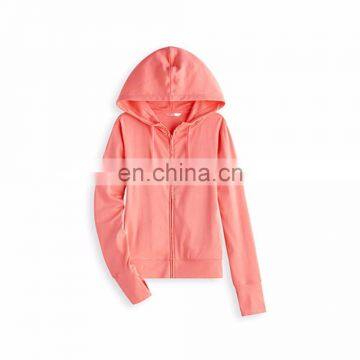 Nice Design Good Quality Women Excersize Zipper Hoodie for Sale photo-2