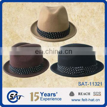 custome fashion Australian felt fedora