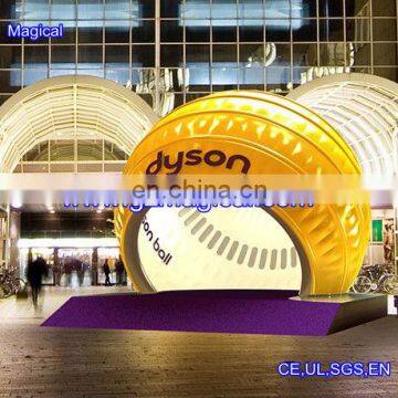 Golden Inflatable Ball tent for Display