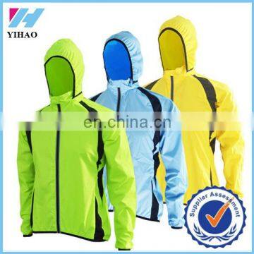 Yihao Trade Assurance 2015 mens Waterproof spring jackets cycling clothes Breathable cheap china cycling clothing china