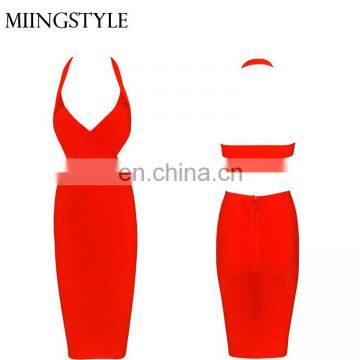 Oem services fashion lady dresses summer bandage bodycon dress 2016 women for wholesale