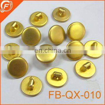 fantastic 18L matt gold ABS buttons with shank