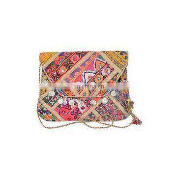 V Banjara clutch 8"x13" Vintage purse Messenger Cross body Handmade Old COIN Tribal Gypsy Indian Banjara clutch kutch Wholesale