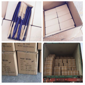 Кисть для рисования с деревянной/пластиковой ручкой photo-5