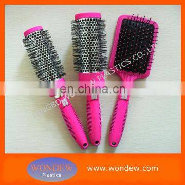 Professional plastic hair brush/hairbrush/brush hair