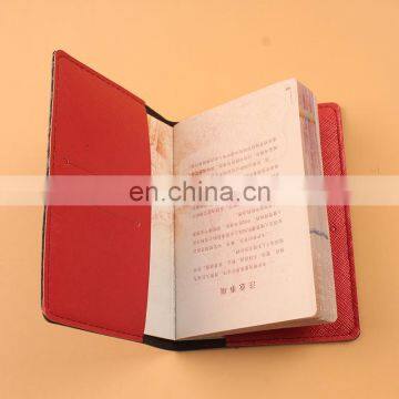 custom personalized cheap rfid travel leather passport holder