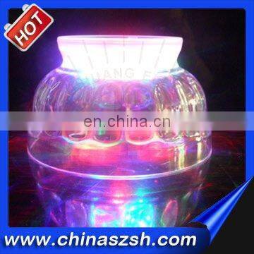 2015 Novelty flashing led bowl with color change for bar