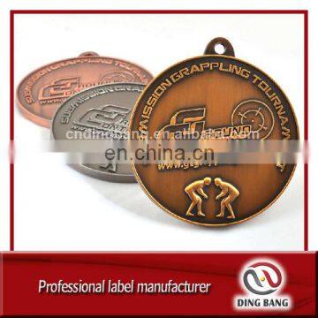 Professional Medallion Factory Metal Souvenir Use And High Raies Design Custom Sports Event Bronze Collectable Medal