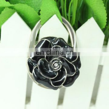 flower shape metal bag holder custom for girl