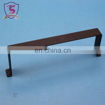 China Custom Black metal U shape connection bracket