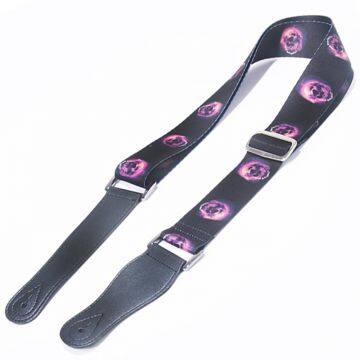 New Fashion Custom Printing Polyester Guitar Strap Necklace Lanyard for Music Learning photo-2