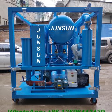 JUNSUN Low Price High Quality Transformer Oil Dehydration Plant, Insulating Oil Filtration System, Dielectric Oil Purification Machine