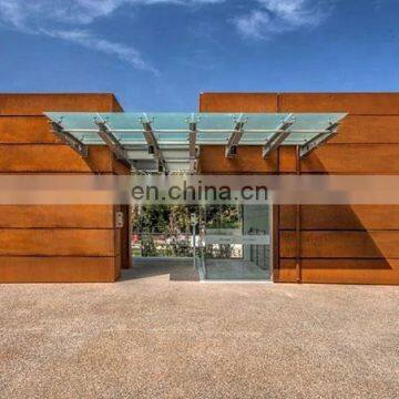 Library Decoration Corten Steel Sculpture