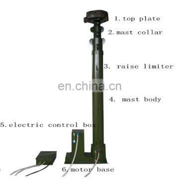 15m Strong Motorized Telescopic Flexible Antenna Mast