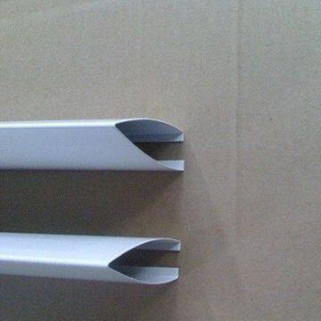 Art Gallery Curtain Wall Aluminum Square Pass Silver Grey Supply photo-2