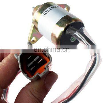 12V Fuel Shutoff Solenoid M810324 for JD Tractor 17D 17G 26G 27D 110 3120 4105 2025R