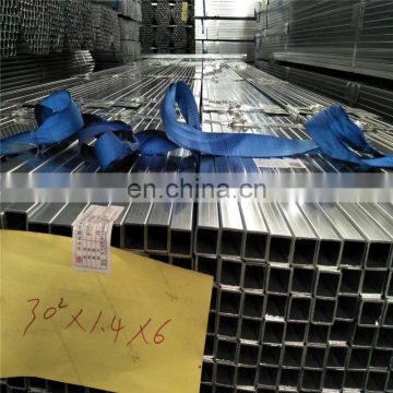 Hot dipped galvanized / pre galvanized square and rectangular hollow section steel pipe and tube