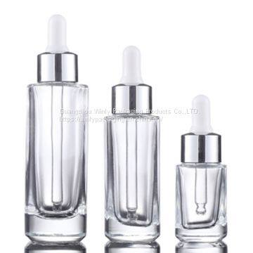 30ml 50ml clear glass dropper bottle packaging for essential oil