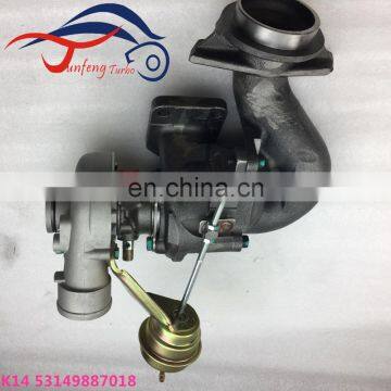 K14 Turbo 53149887018 074145701A Turbocharger For Volkswagen T4 Transporter 2.5L TDI Engine AJT/AYN