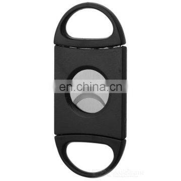 HQJ051 Hongqiang Plastic Two Finger Stretching Cigar Cutter photo-2