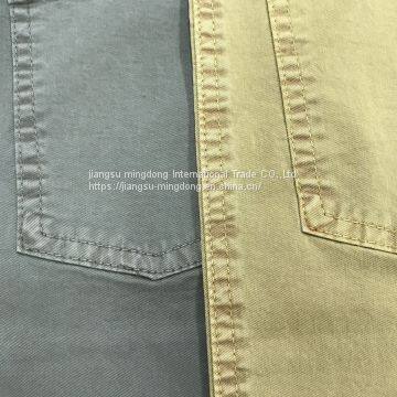 97%Cotton 3%Spandex Slub Twill Fabric photo-2