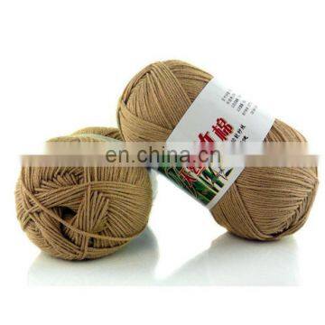 Free Samples Natural Wool Manufacturer Popular Hot Selling Oeko Tex Standard Bamboo Cotton Blend Yarn Knitting Patterns photo-6