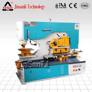 JSL JINSANLI Hydraulic Ironworker Hydraulic Punch and Shear Machine photo-3