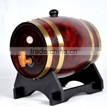 FSC Certified Custom Red Varnish Oak Wood Wine Barrels