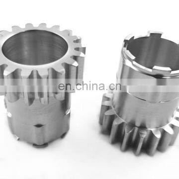 Anodized Aluminum Gear CNC Machining High Precision Plastic Gear no Deformation photo-4