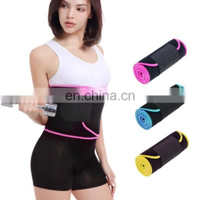 Neoprene Rubber Sweat Belt Waist Trimmer adjustable neoprene waist trimmer belt Weight Loss Sweat Waist Trimmer Belt