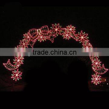 New fashion high quality advertising LED inflatable arch