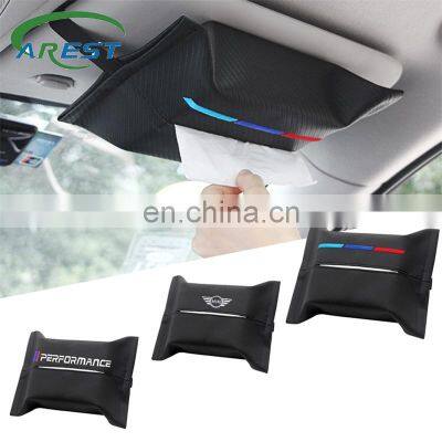 1pc Car Tissue Box Case Napkin Styling Tissue Box Holder For BMW M E90 E91 E92 E93 M3 E60 E61 F10 F07 m5 m6 m7 x4 x5 x1 e30 e39