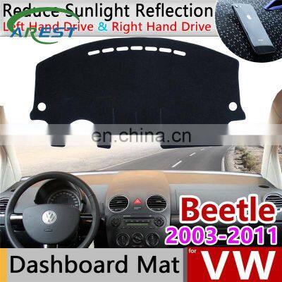 for Volkswagen VW New Beetle 2003~2011 Beetle A5 Anti-Slip Mat Dashboard Cover Pad Sunshade Dashmat Carpet Accessories 2006 2008