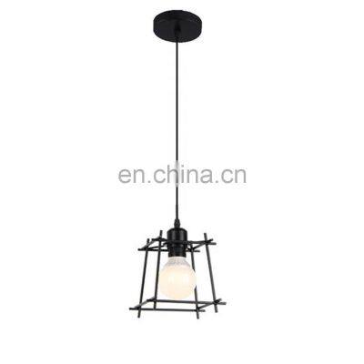 Vintage Industrial Iron Pendant Light E27 Decorative Retro Lamp Fixture