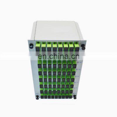 1x64 SC APC LGX Box PLC Optical Splitter Single Mode LGX Module PLC Splitter 1x64 plc splitter