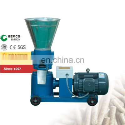 GEMCO factory price wood residential biomass cassava zlsp 120b pellet mill machine